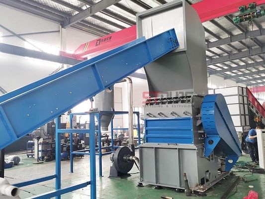 SGS 3000kg/H Plastik Hurda Metal Kırma Makinesi Atık Parçalayıcı