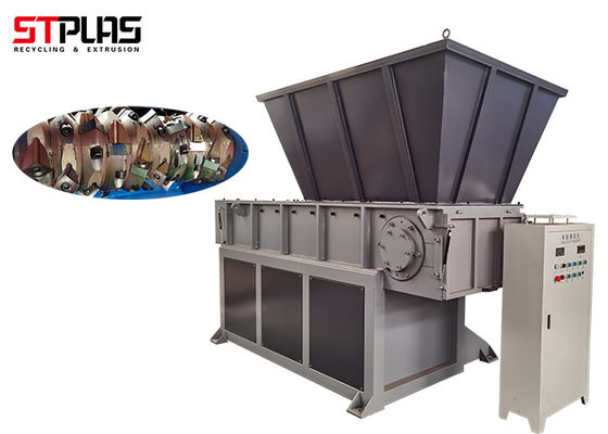Single Shaft 300kg/H 30kw Plastic Shredder Machine