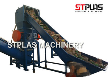 PET HDPE Plastik Şişe Taşlama Makinesi, Atık Plastik Kırıcı Enerji Tasarrufu