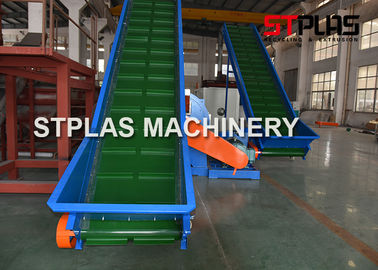 PET HDPE Plastik Şişe Taşlama Makinesi, Atık Plastik Kırıcı Enerji Tasarrufu
