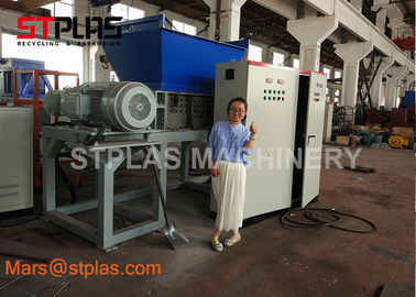 Industrial Twin Shaft E-Waste  Hard Drive Hard Disk Shredder