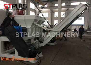 Agricultural Film Plastic Shredder Machine With PLC System Control 380V 50Hz