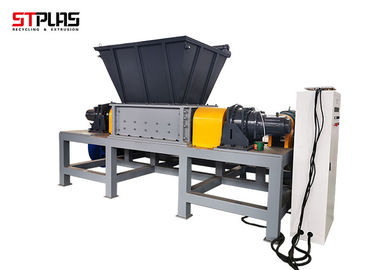 Kompakt İki Şaftlı Plastik 90kw Kauçuk Lastik Parçalayıcı