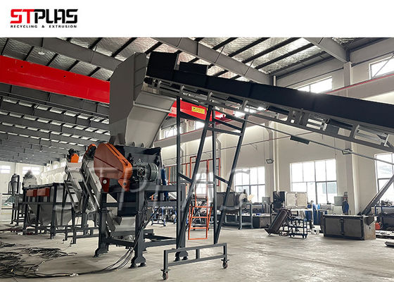 156kw 1000kg/H SUS304 HDPE Çömlek/Şüşeler/Korbalar/Fazlalar için Çamaşır hattı