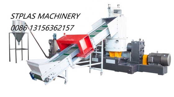 Katı Atık İçin Atık PP PVC Plastik Film Geri Dönüşüm Makinası