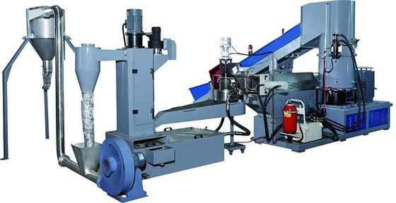 Katı Atık İçin Atık PP PVC Plastik Film Geri Dönüşüm Makinası